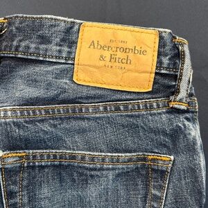 Abercrombie & Fitch Men’s Slim Straight Jeans W28 L32 Medium Wash Denim